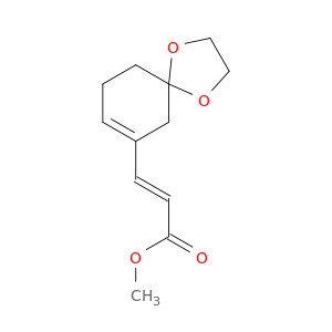 (E)-甲基 3-(1,4-二氧杂螺[4.5]癸碳-7-烯-7-基)丙烯酰基酯