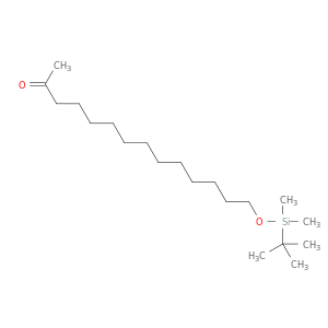 2-Tetradecanone, 14-[[(1,1-dimethylethyl)dimethylsilyl]oxy]-