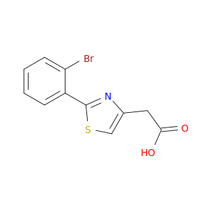 [2-(2-Bromophenyl)-1,3-thiazol-4-yl]acetic acid