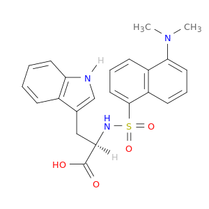D-Tryptophan, N-[[5-(dimethylamino)-1-naphthalenyl]sulfonyl]-