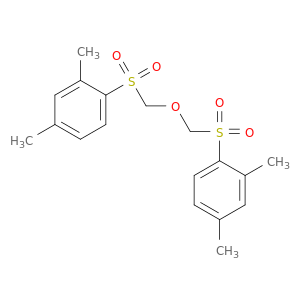 Benzene, 1,1'-[oxybis(methylenesulfonyl)]bis[2,4-dimethyl-