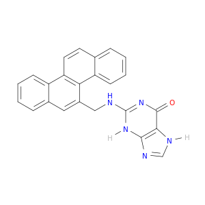 6H-Purin-6-one,2-[(5-chrysenylmethyl)amino]-1,9-dihydro-