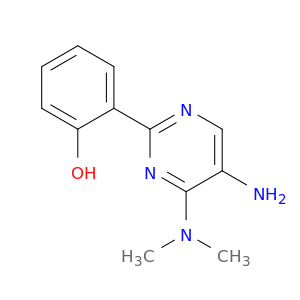 Phenol, 2-[5-amino-4-(dimethylamino)-2-pyrimidinyl]-