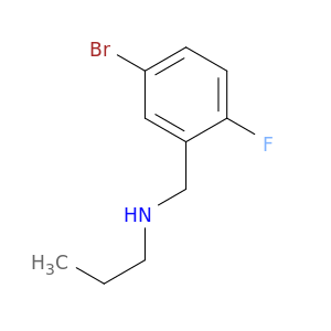 4-Bromo-1-fluoro-2-(propylaminomethyl)benzene