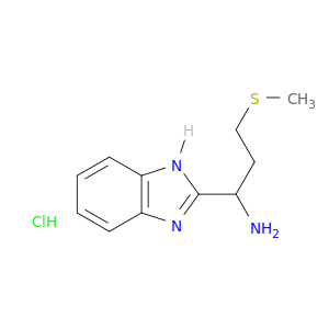 [1-(1H-Benzimidazol-2-yl)-3-(methylthio)propyl]amine hydrochloride