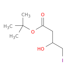 Butanoic acid, 3-hydroxy-4-iodo-, 1,1-dimethylethyl ester