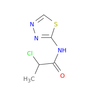 2-Chloro-N-(1,3,4-thiadiazol-2-yl)propanamide