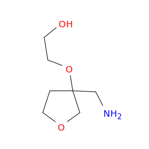 2-{[3-(aminomethyl)oxolan-3-yl]oxy}ethan-1-ol
