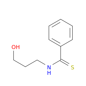Benzenecarbothioamide, N-(3-hydroxypropyl)-