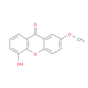 9H-Xanthen-9-one, 5-hydroxy-2-methoxy-