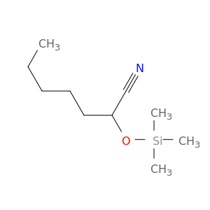 Heptanenitrile, 2-[(trimethylsilyl)oxy]-