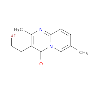 3-(2-溴乙基)-2,7-二甲基-4H-吡啶[1,2-A]嘧啶-4-一