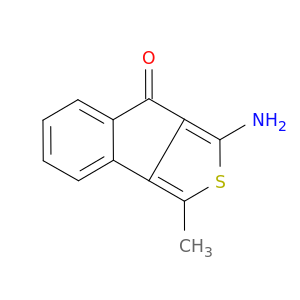 1-Amino-3-methyl-8H-indeno[1,2-c]thiophen-8-one