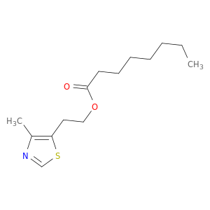 2-(4-甲基-5-噻唑基)辛酸乙酯