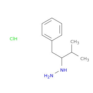 (3-Methyl-1-phenylbutan-2-yl)hydrazine Hydrochloride