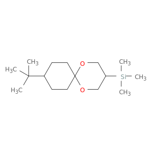 Silane, [9-(1,1-dimethylethyl)-1,5-dioxaspiro[5.5]undec-3-yl]trimethyl-