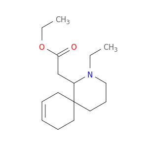 2-Azaspiro[5.5]undec-8-ene-1-acetic acid, 2-ethyl-, ethyl ester