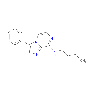 Imidazo[1,2-a]pyrazin-8-amine, N-butyl-3-phenyl-