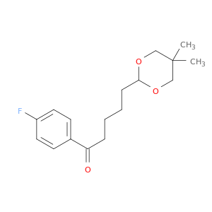 5-(5,5-DIMETHYL-1,3-DIOXAN-2-YL)-4'-FLUOROVALEROPHENONE