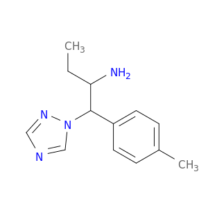 1-(4-methylphenyl)-1-(1H-1,2,4-triazol-1-yl)butan-2-amine