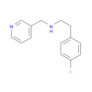 2-(4-FLUOROPHENYL)-N-(PYRIDIN-3-YLMETHYL)ETHANAMINE