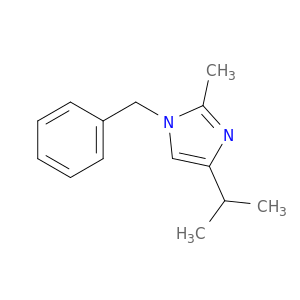 1H-Imidazole, 2-methyl-4-(1-methylethyl)-1-(phenylmethyl)-