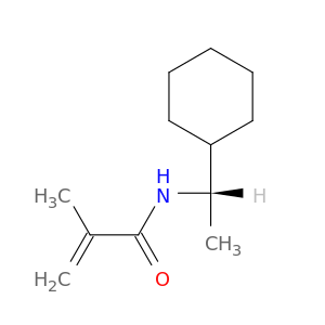 2-Propenamide, N-[(1S)-1-cyclohexylethyl]-2-methyl-