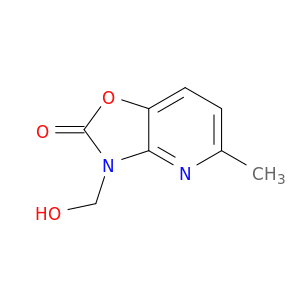 Oxazolo[4,5-b]pyridin-2(3H)-one, 3-(hydroxymethyl)-5-methyl-