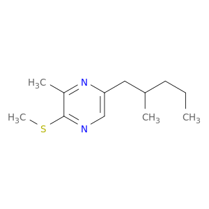 Pyrazine, 3-methyl-5-(2-methylpentyl)-2-(methylthio)-