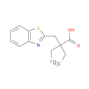 2-(1,3-Benzothiazol-2-ylmethyl)-2-ethylbutanoic Acid
