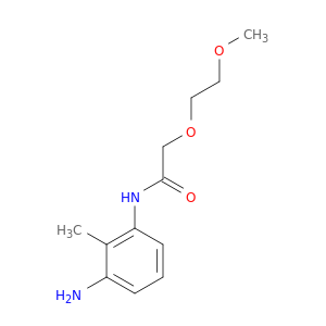 N-(3-Amino-2-methylphenyl)-2-(2-methoxyethoxy)acetamide