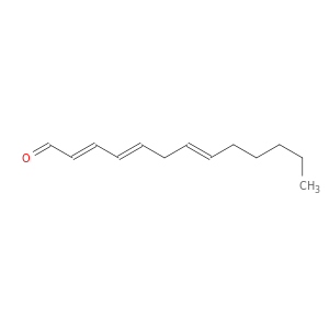 2,4,7-Tridecatrienal, (2E,4E,7E)-