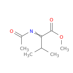 Butanoic acid, 2-(acetylimino)-3-methyl-, methyl ester