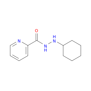 2-Pyridinecarboxylicacid, 2-cyclohexylhydrazide