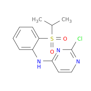 2-氯-N-(2-(异丙基磺酰基)苯基)嘧啶-4-胺