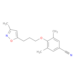 3,5-Dimethyl-4-(3-(3-methylisoxazol-5-yl)propoxy)benzonitrile