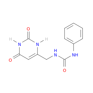 Urea, N-phenyl-N'-[(1,2,3,6-tetrahydro-2,6-dioxo-4-pyrimidinyl)methyl]-