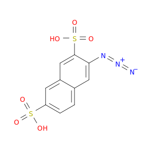 2,7-Naphthalenedisulfonic acid, 3-azido-