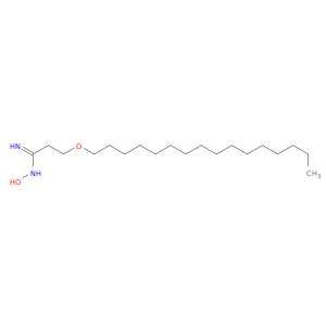 Propanimidamide, 3-(hexadecyloxy)-N-hydroxy-