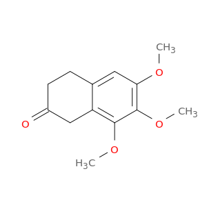 2(1H)-Naphthalenone, 3,4-dihydro-6,7,8-trimethoxy-
