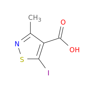 5-碘-3-甲基异噻唑-4-羧酸