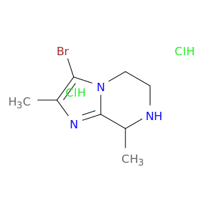 3-Bromo-2,8-dimethyl-5h,6h,7h,8h-imidazo[1,2-a]pyrazine Dihydrochloride