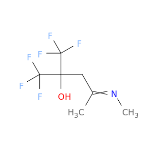 2-Pentanol, 1,1,1-trifluoro-4-(methylimino)-2-(trifluoromethyl)-