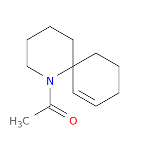 1-Azaspiro[5.5]undec-7-ene, 1-acetyl-