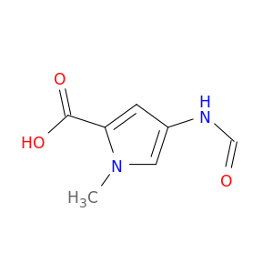 4-(甲酰基氨基)-1-甲基-1H-吡咯-2-羧酸