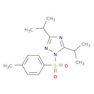 1H-1,2,4-Triazole, 3,5-bis(1-methylethyl)-1-[(4-methylphenyl)sulfonyl]-