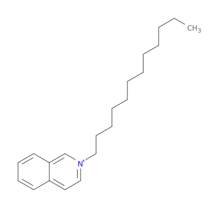 Isoquinolinium, 2-dodecyl-