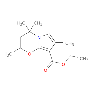 ethyl 2,4,4,7-tetramethyl-3,4-dihydro-2h-pyrrolo[2,1-b][1,3]oxazine-8-carboxylate