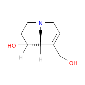 1H-Pyrrolizine-7-methanol, 2,3,5,7a-tetrahydro-1-hydroxy-, trans-