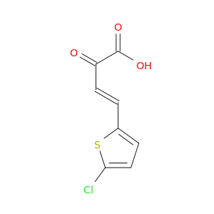3-Butenoic acid, 4-(5-chloro-2-thienyl)-2-oxo-, (3E)-